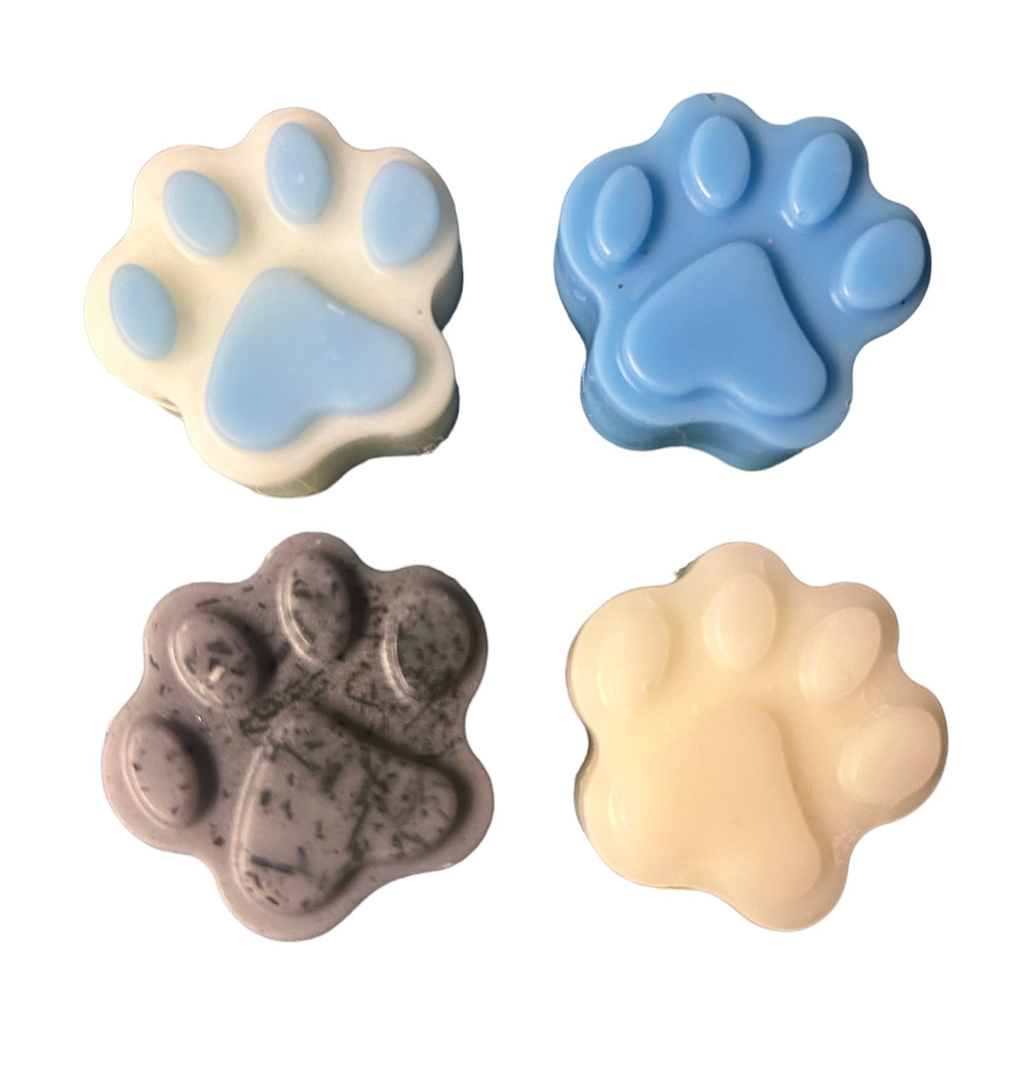 4 pack paw print wax melts