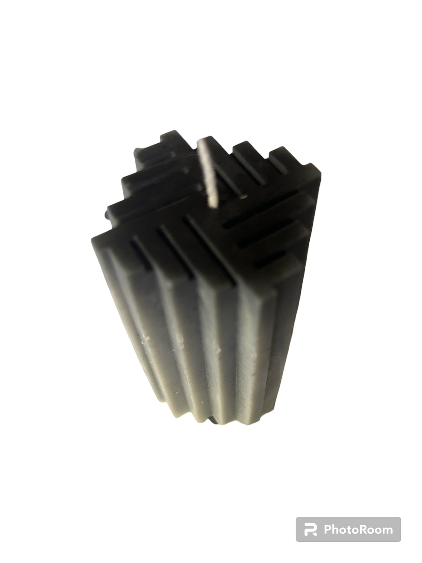 Tall ribbed candle boss bottled