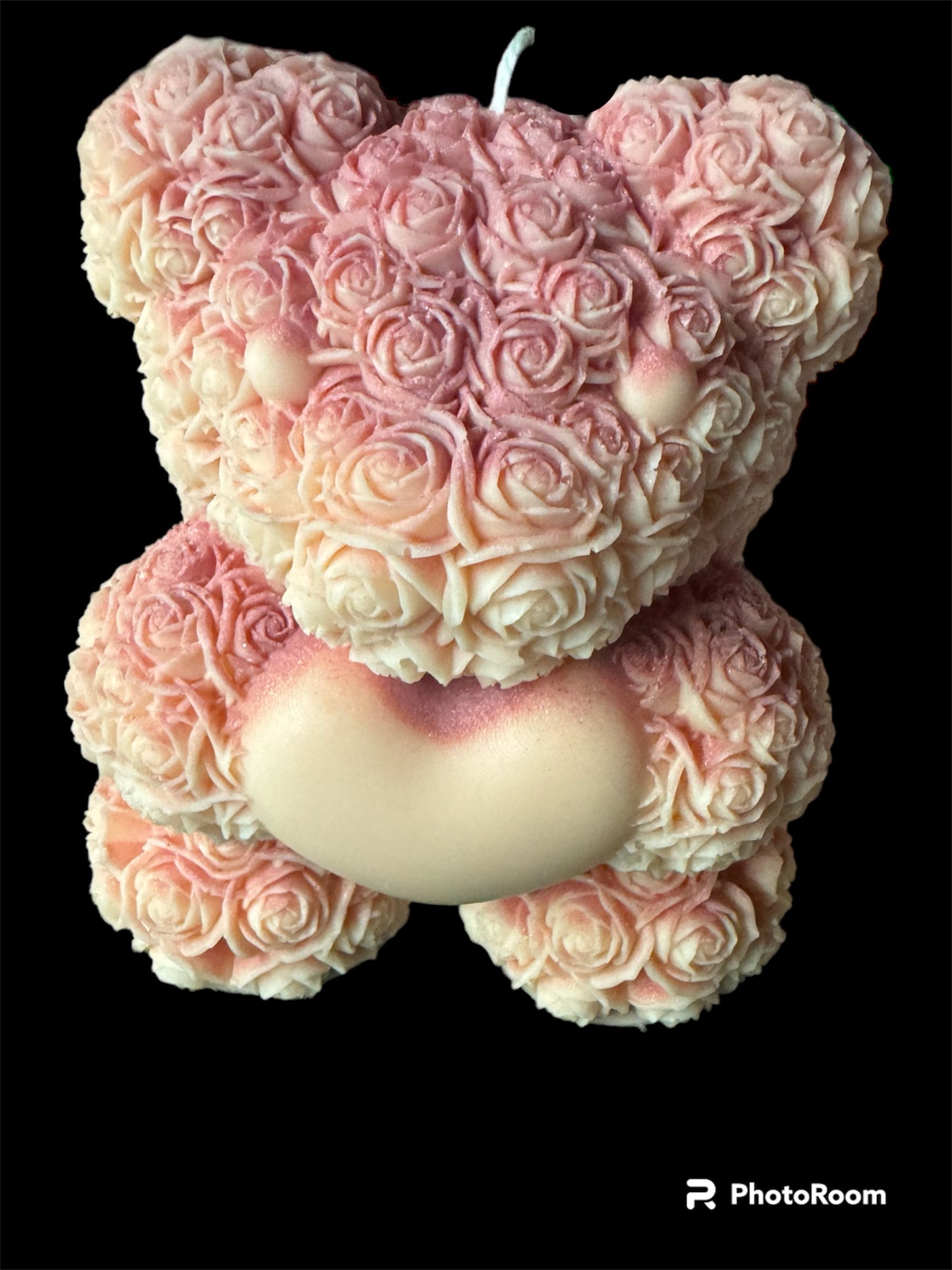 Large teddy candle