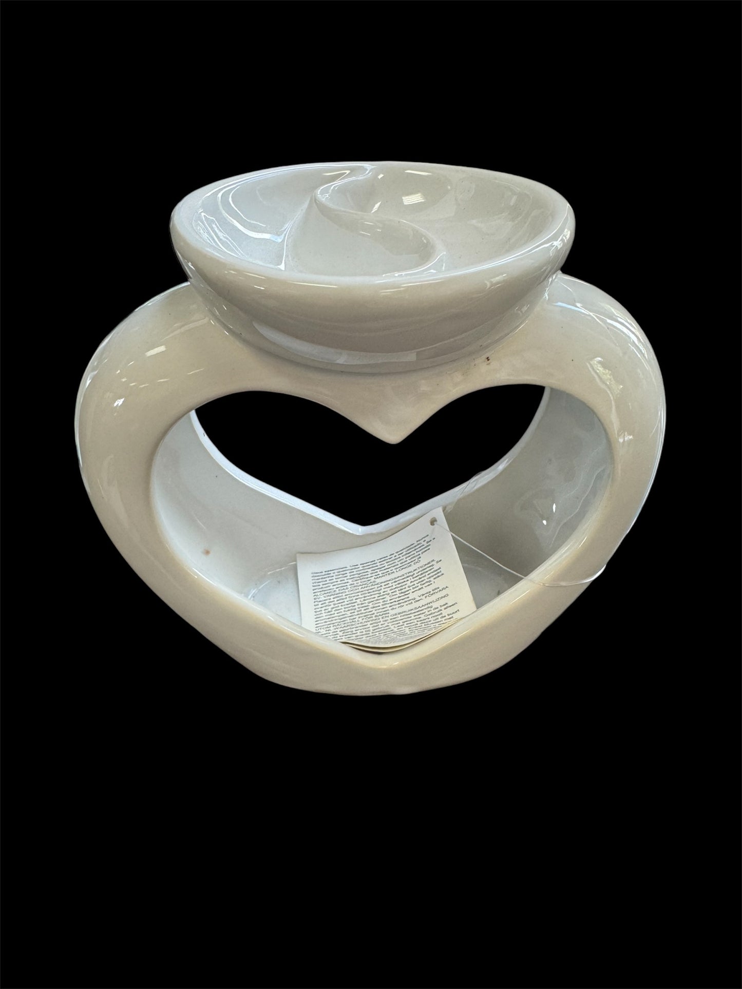 Heart dual burner