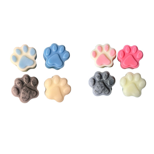 4 pack paw print wax melts