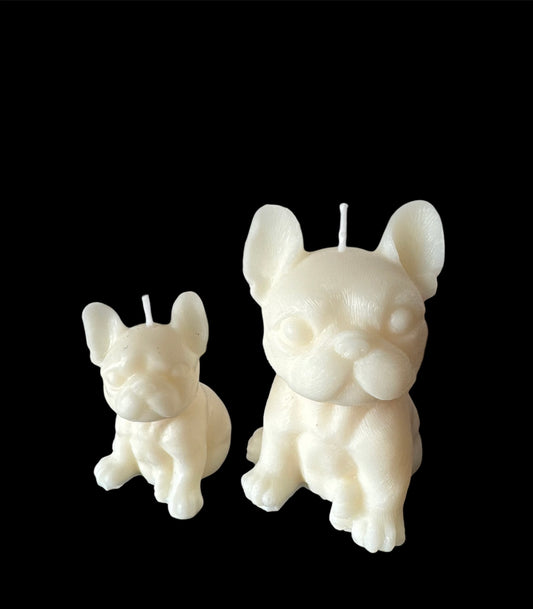 French bulldog candles